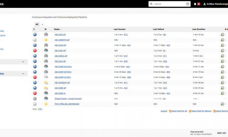 Jenkins Continuously Integrating our Project Assets